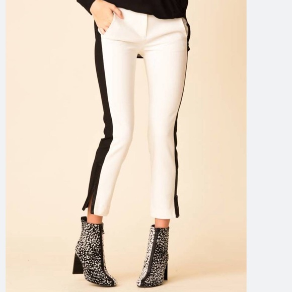 Tibi Pants - Tibi tuxedo pants